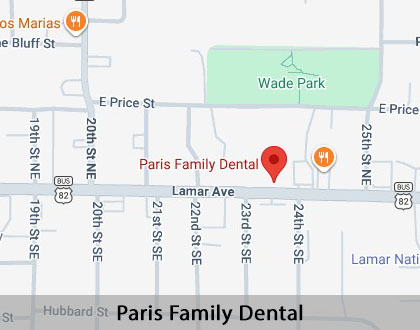 Map image for ClearCorrect Braces in Paris, TX